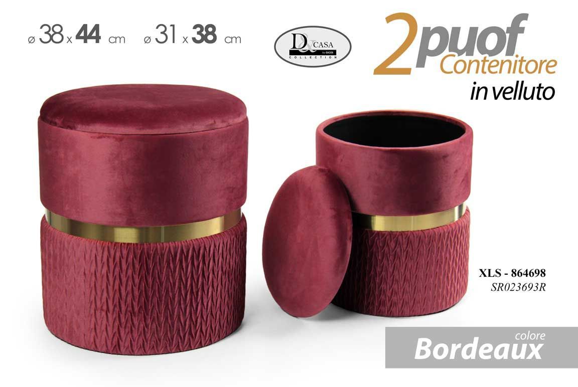 Pouf contenitori – art. 864698
