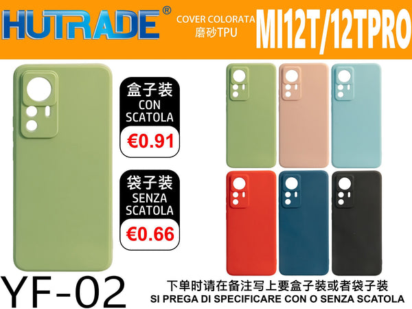COVER COLORATO XIAOMI 12T/12TPRO – YF02 006738