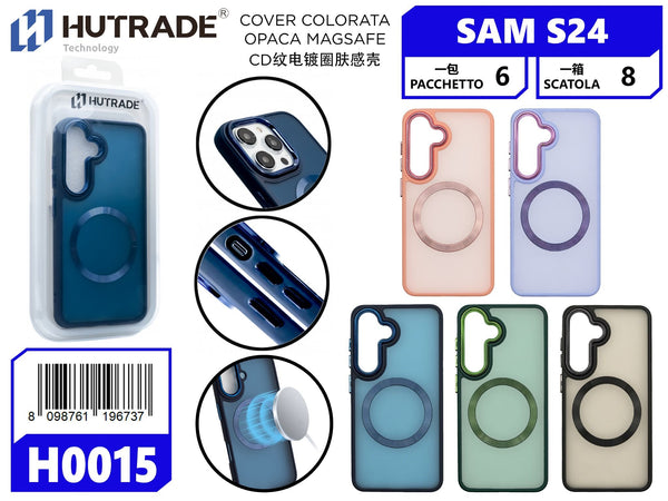 COVER COLORATA OPACA MAGSAFE SAM S24 – H0015 036223