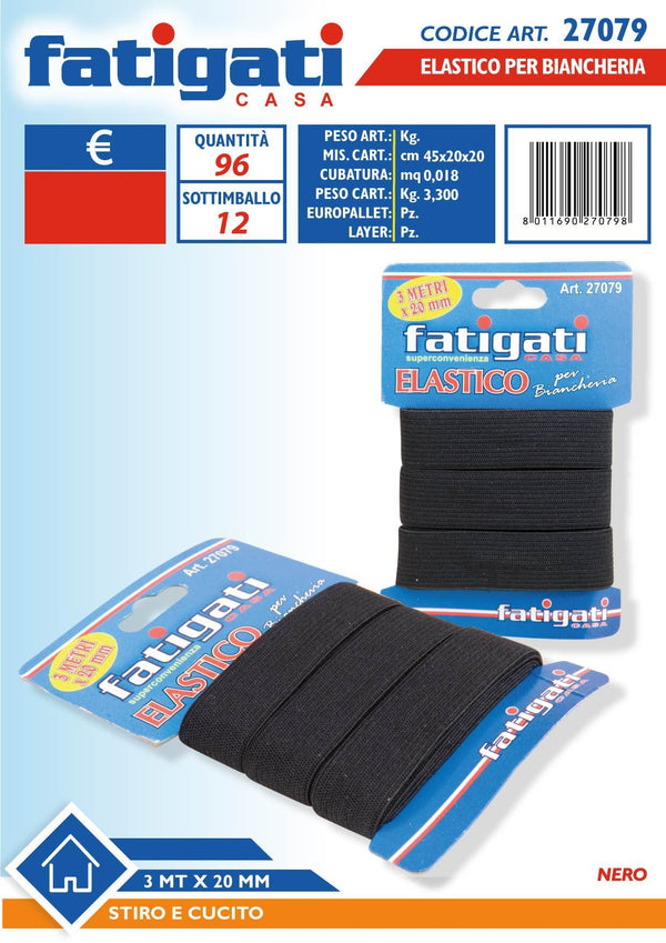 Elastico per cucito – 013605