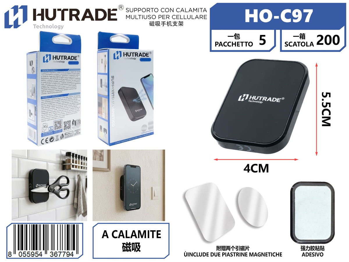 HO-C97 SUPPORTO CON CALAMITA MULTIUSO PER CELLULARE