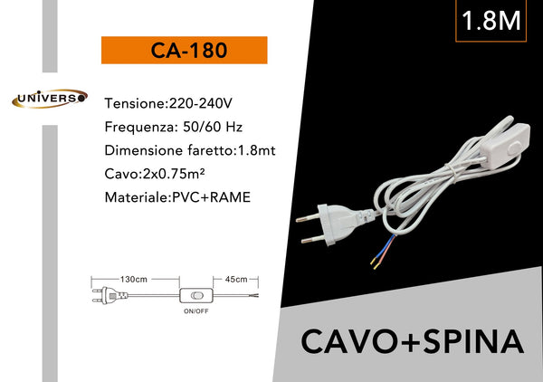 Cavo con interruttore – CA-180