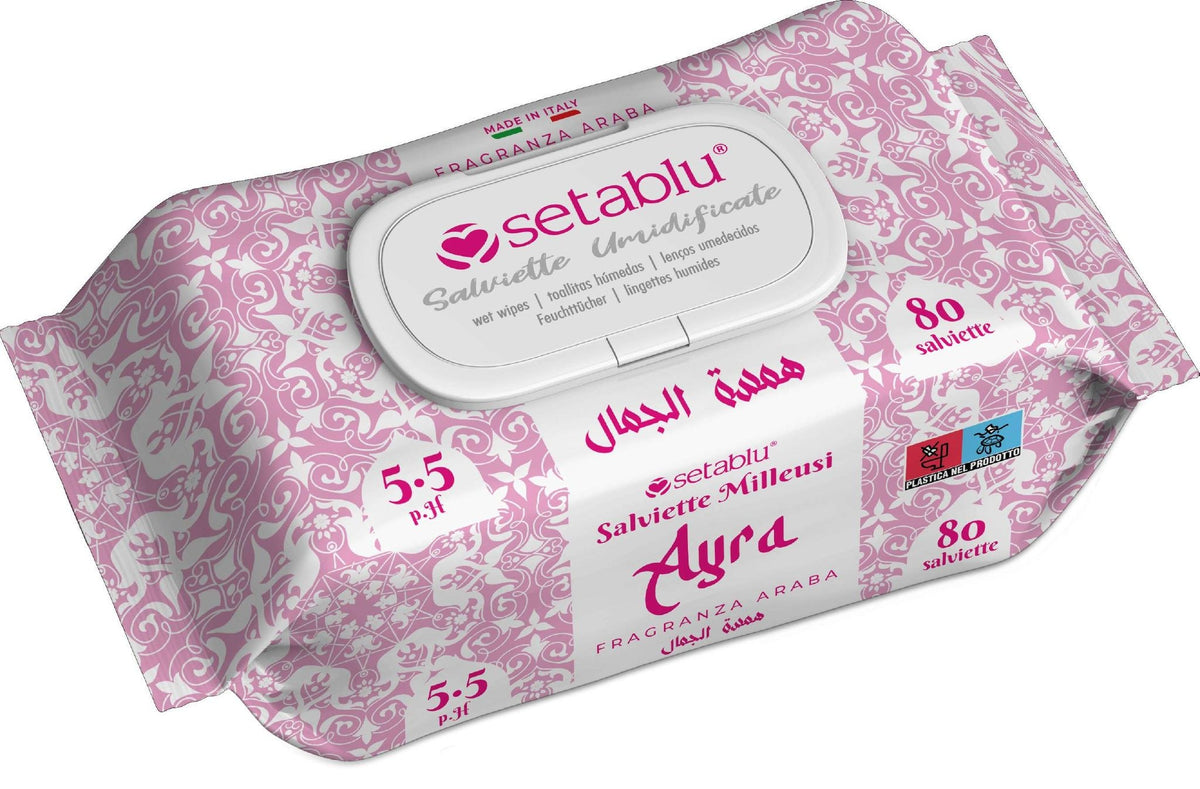 SALVIETTE MILLEUSI FRAGRANZA ARABA 80 pz