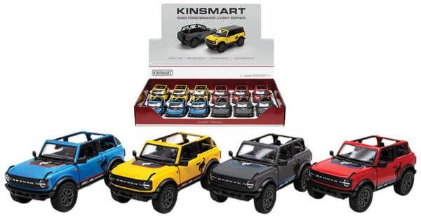 Modellino Ford Bronco 2022 open top, 1:34