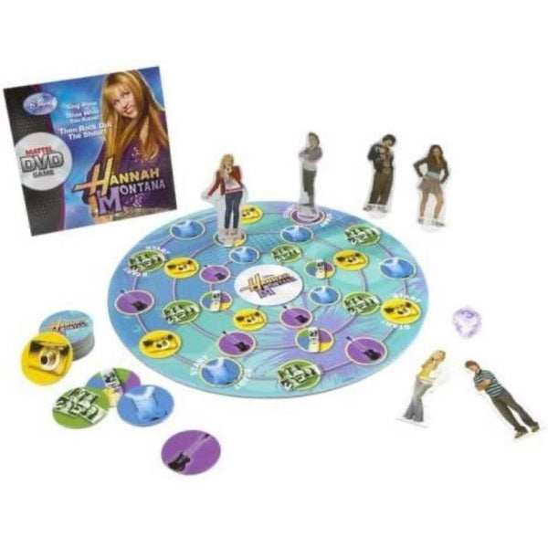 Gioco da tavolo con DVD Hannah Montana My Lyfe