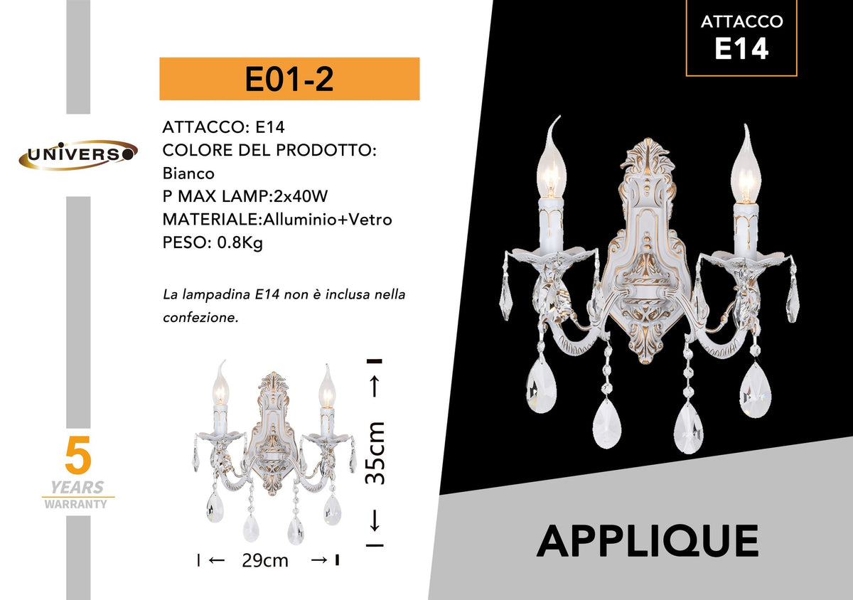 Applique Muro Universo – E01-2