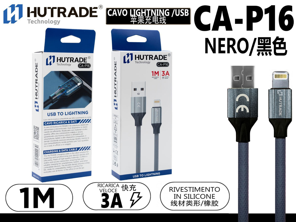CA-P16 CAVO LIGHTNING 1 METRI 3A
