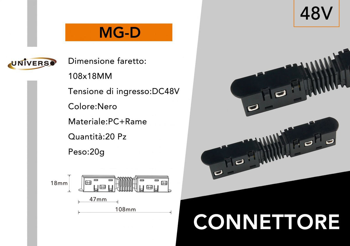 Connettore Universo – MG-D