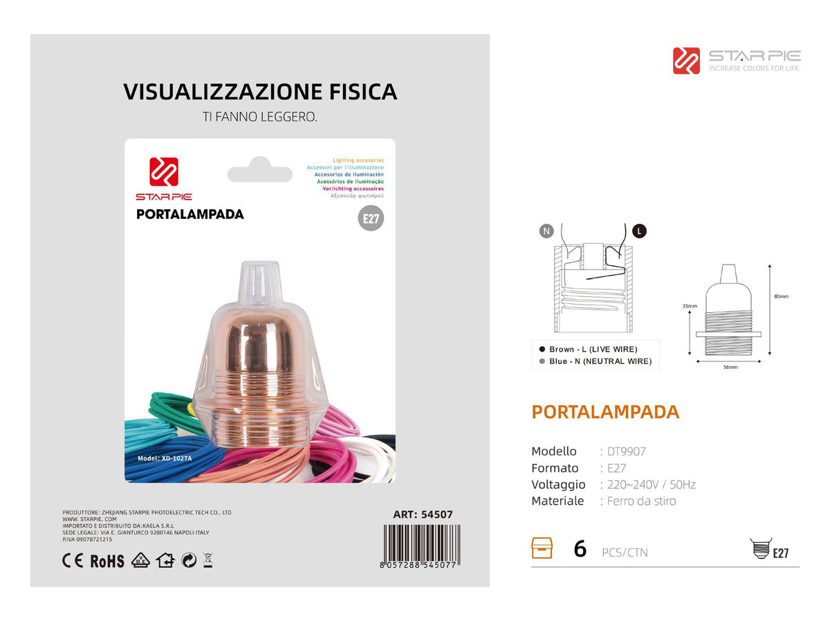 Portalampade – art. 54507