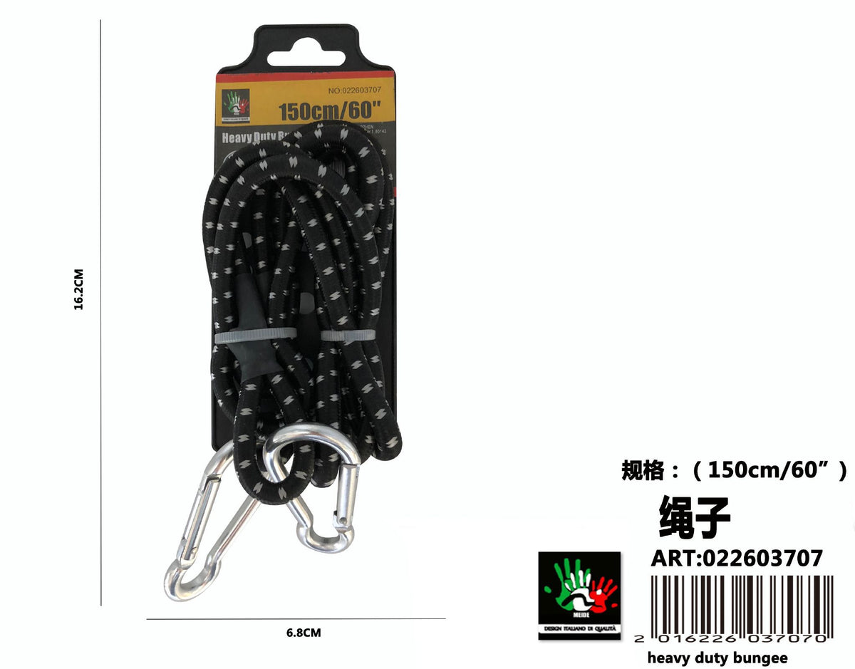 Heavy duty bungee 150cm/60