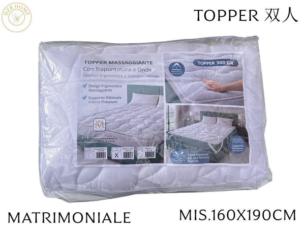 Coprimaterasso · TOPPER MATRIMONIALE 160X190CM