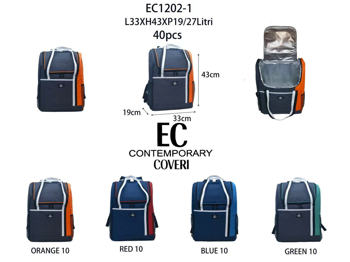 Coveri Contemporari EC1202-1, zaino termico da 27 L