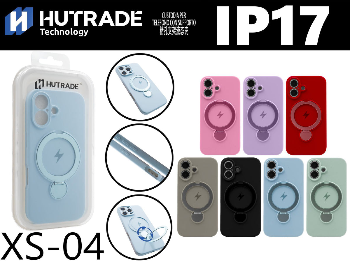 XS-04 COVER COLORATO CON SUPPORTO MAGSAFE IP17