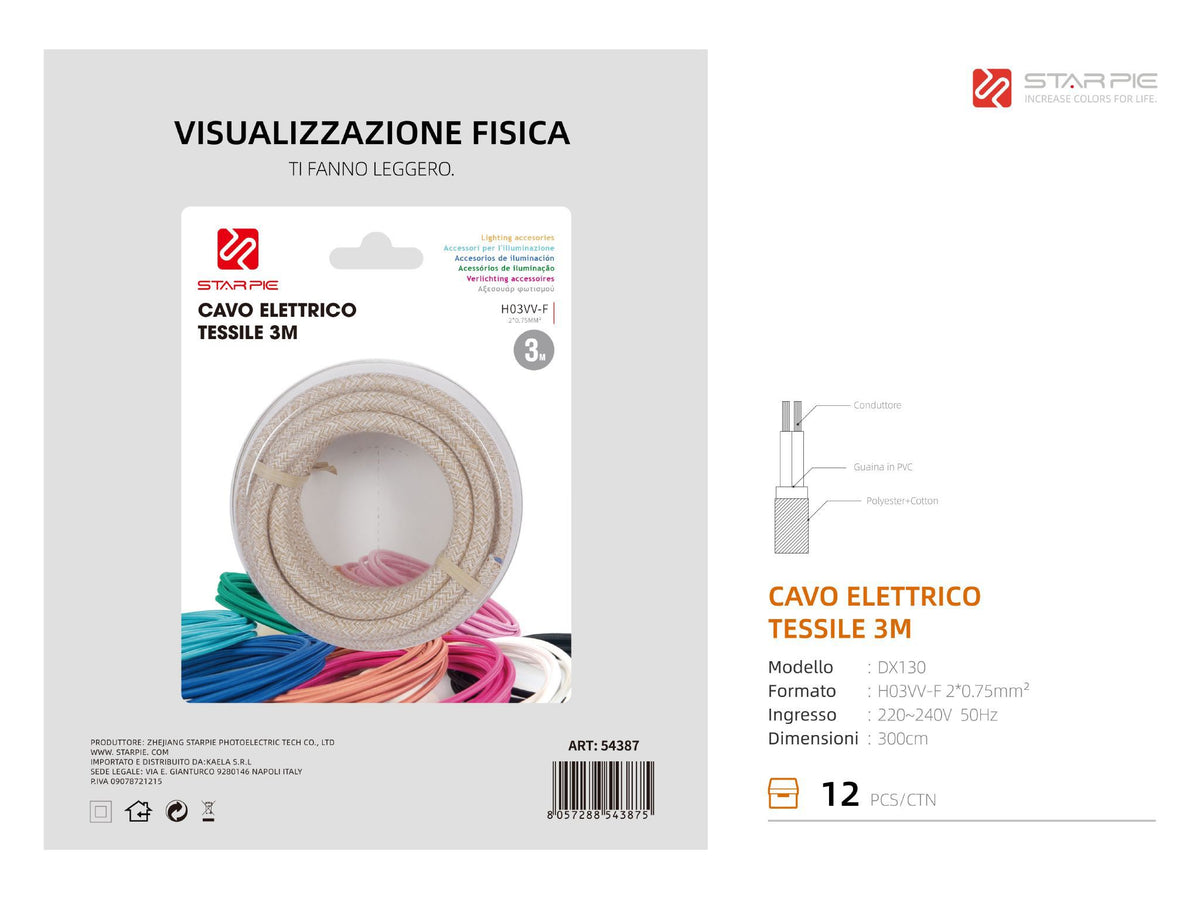 Cavi elettrici – art. 54387