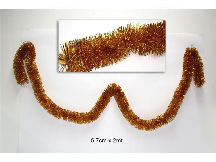 Filo addobbo oro 5.7 cm x 2mt 6plyhc6-5.7