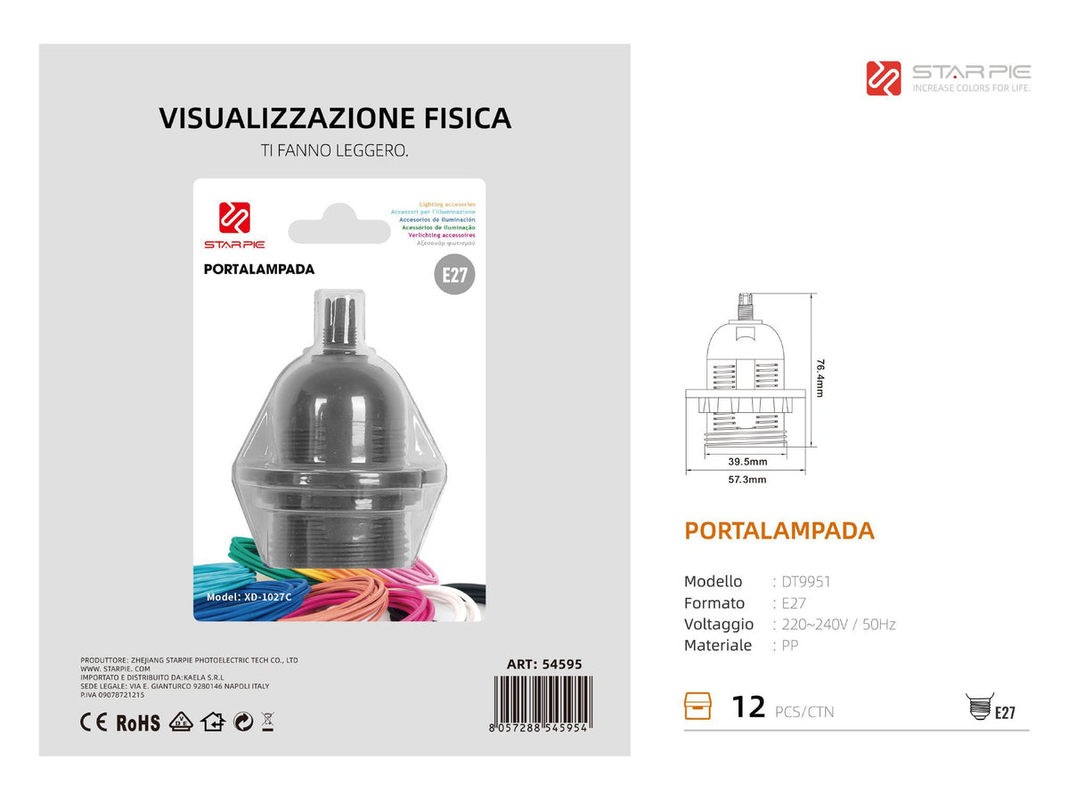 Portalampada E27 DT9951