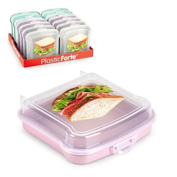 Contenitore per panini – 14.8X14.8X4.25CM – 023220