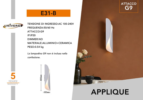 Applique Da Muro Universo – E31-B