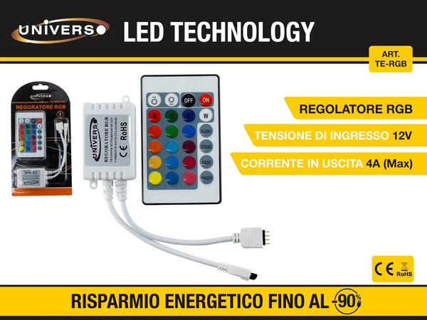 Controller per strisce LED – TE-RGB