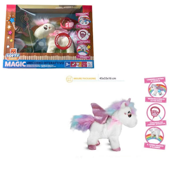 Softy Friends Magic, unicorno interattivo HT343