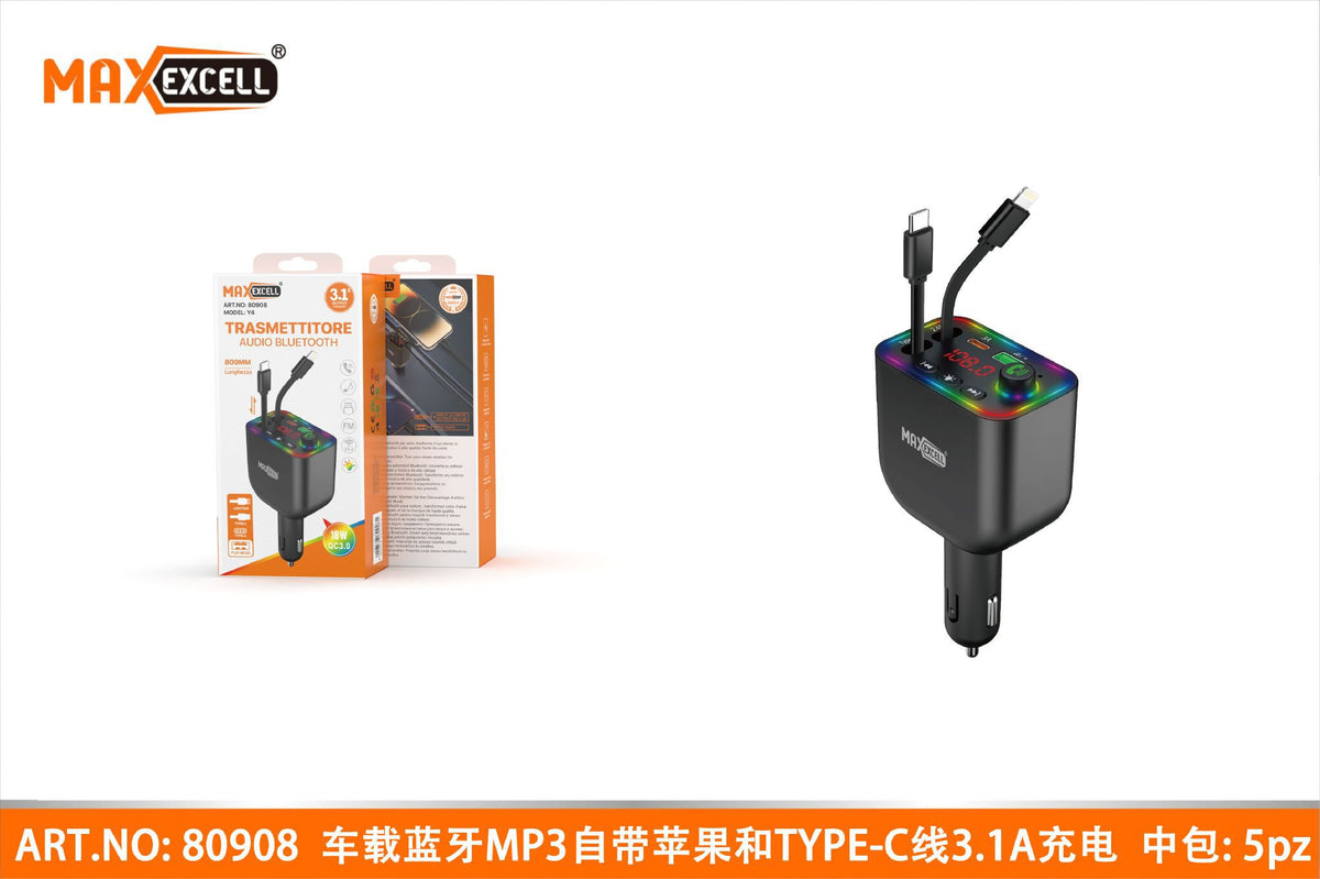 Trasmettitore audio Bluetooth da auto