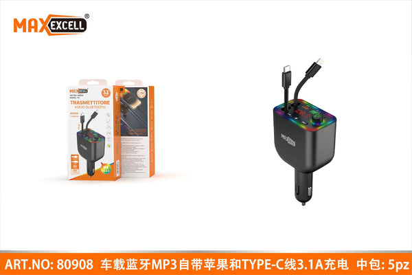 Trasmettitore audio Bluetooth da auto