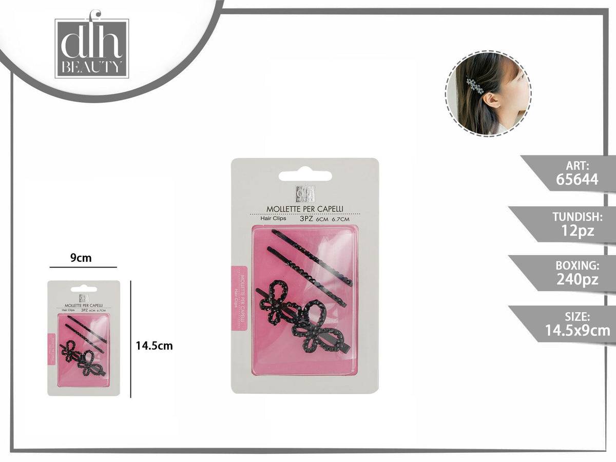 MOLLETTE PER CAPELLI 3 pz