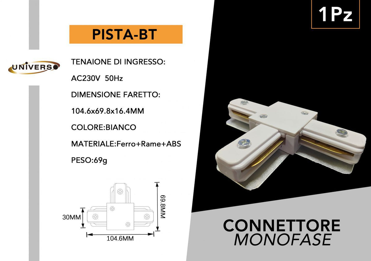 Connettore binario Universo – PISTA-T