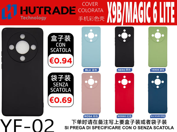 COVER COLORATA TPU HONOR X9B/MAGIC 6 LITE – YF02 006842