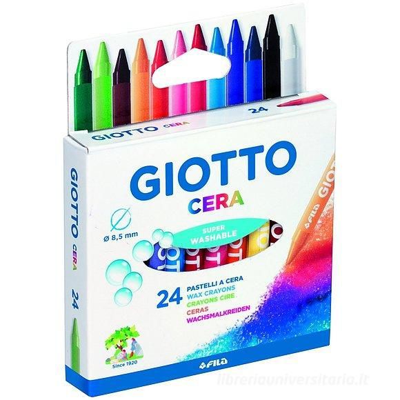 Giotto, pastelli a cera da 24 pezzi
