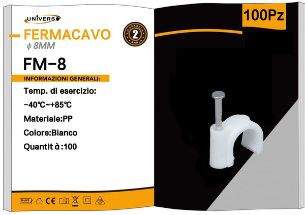 Fermacavo – FM-8