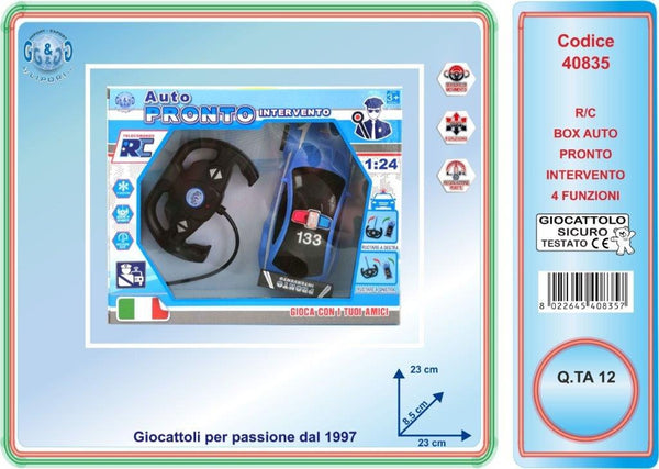 Auto giocattolo Pronto Intervento Polizia LIP40835