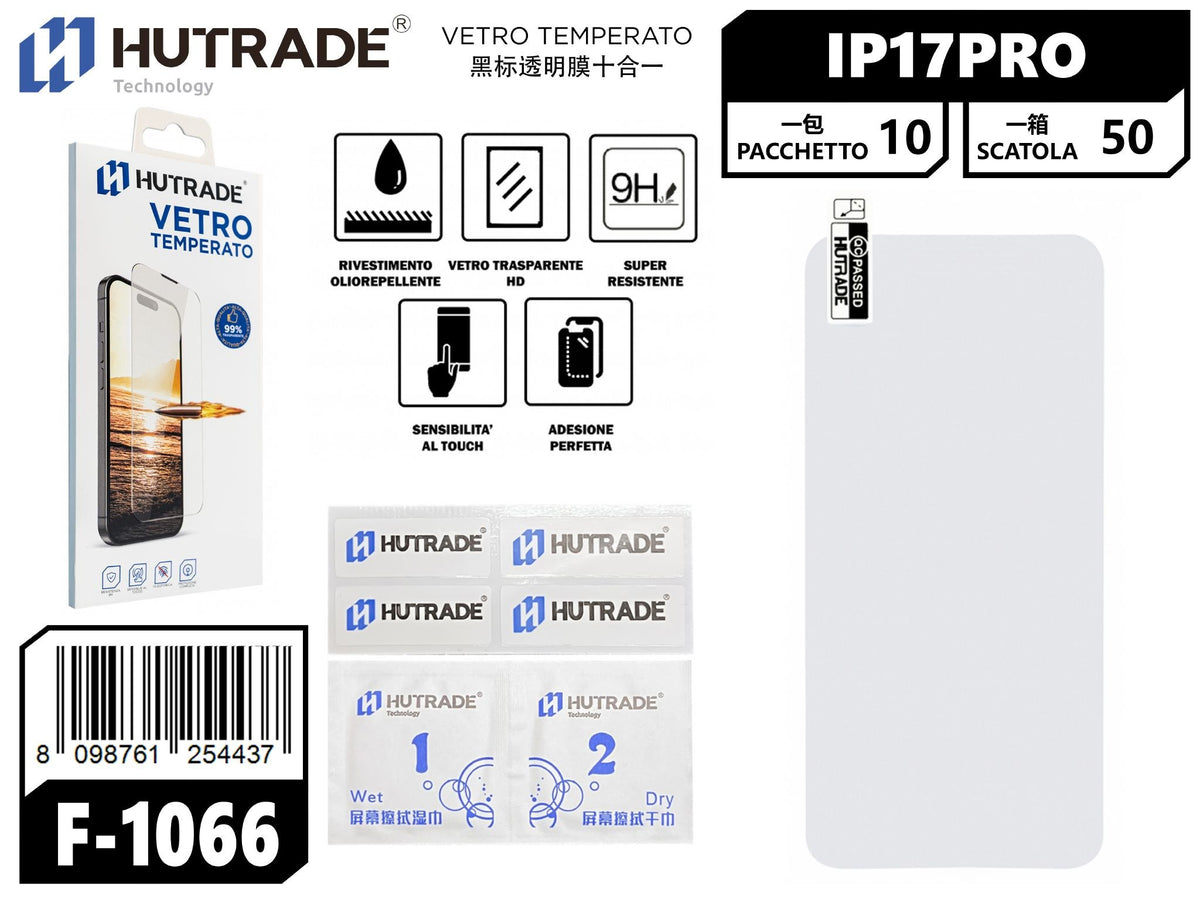 PELLICOLA DI VETRO IP17 PRO 10 IN 1 – F1066 549078