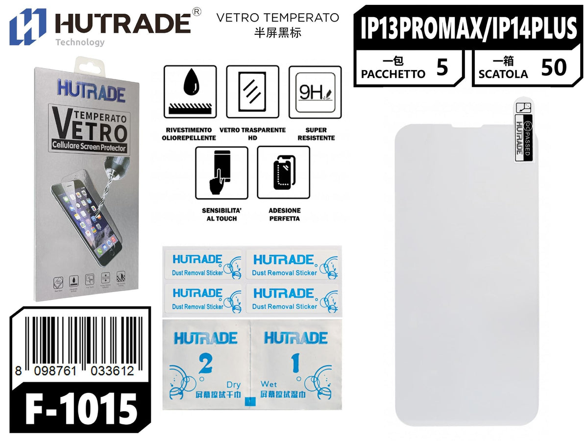 IP13 PRO MAX/IP14PLUS PELLICOLA DI VETRO