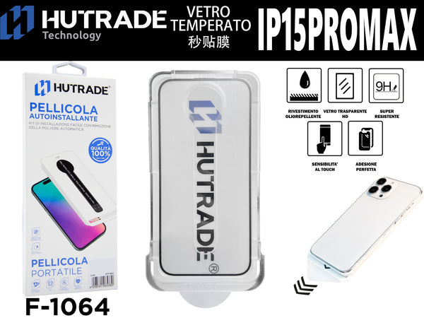 PELLICOLA DI VETRO IP15PROMAX