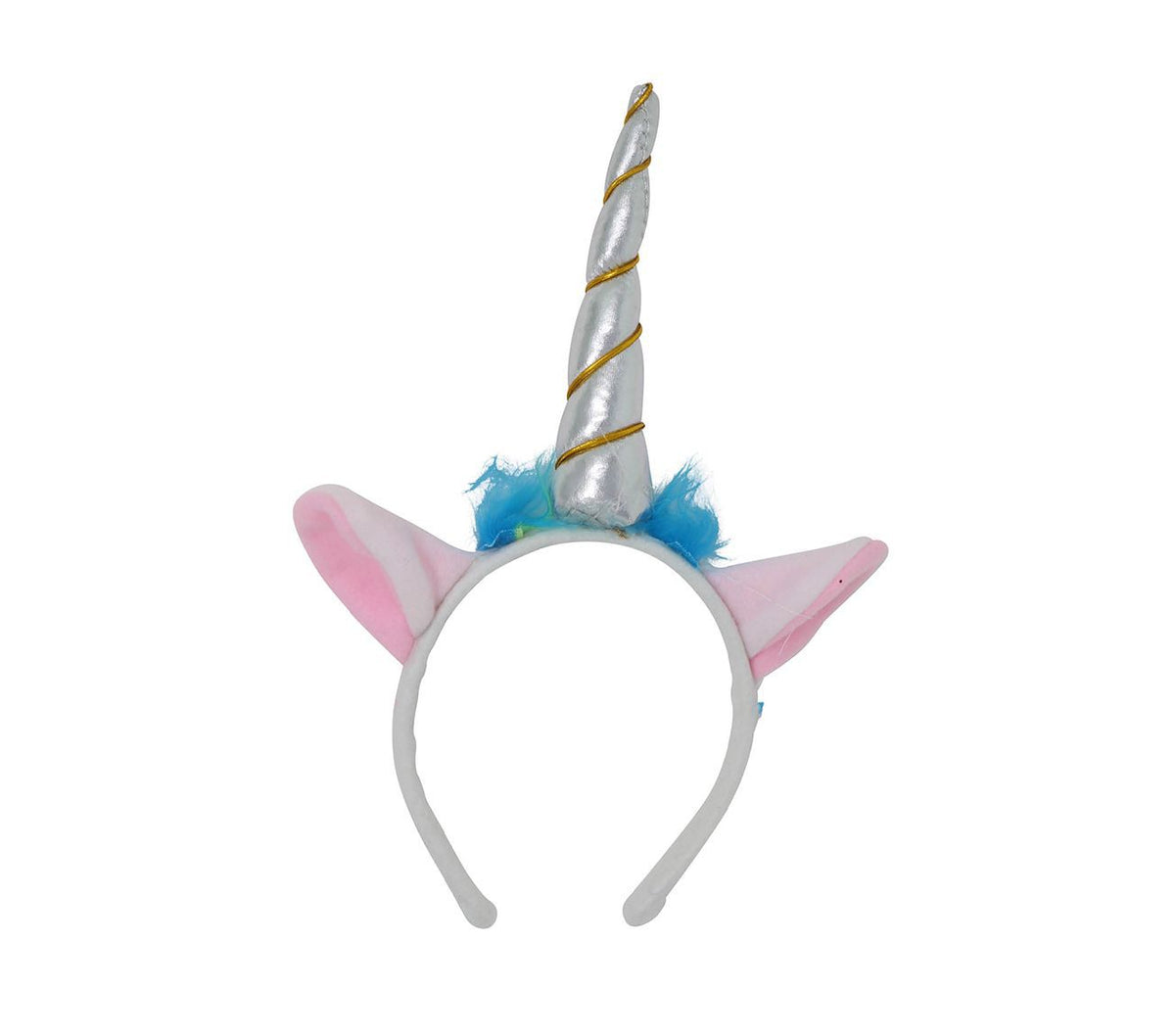 Diadema unicorno argento