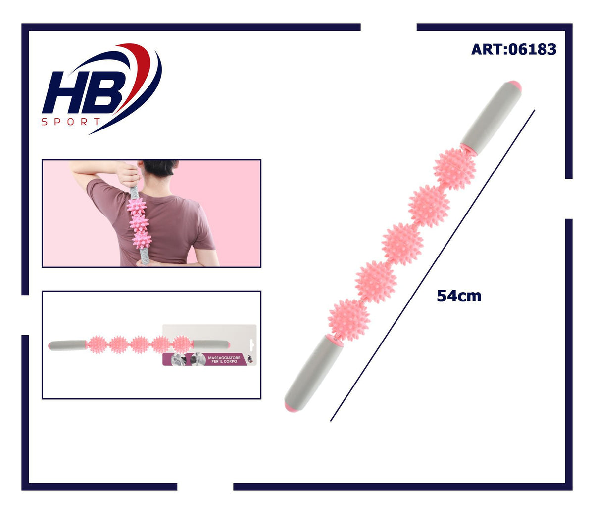BASTONE MASSAGGI 54 cm