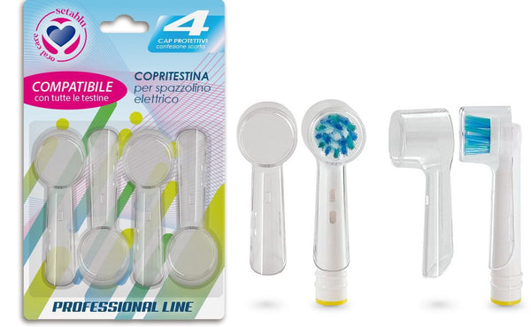 COPRITESTINE PER SPAZZ. ELETTRICO 4 pz