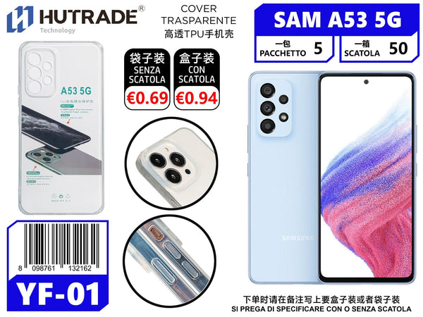 COVER TRASPARENTE A53 5G – YF01 011553