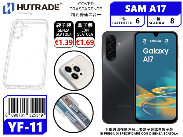COVER TRASPARENTE SAM A17/A18 – YF11 666050