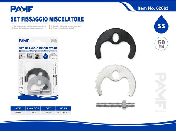 Fissaggi per miscelatori – art. 62663