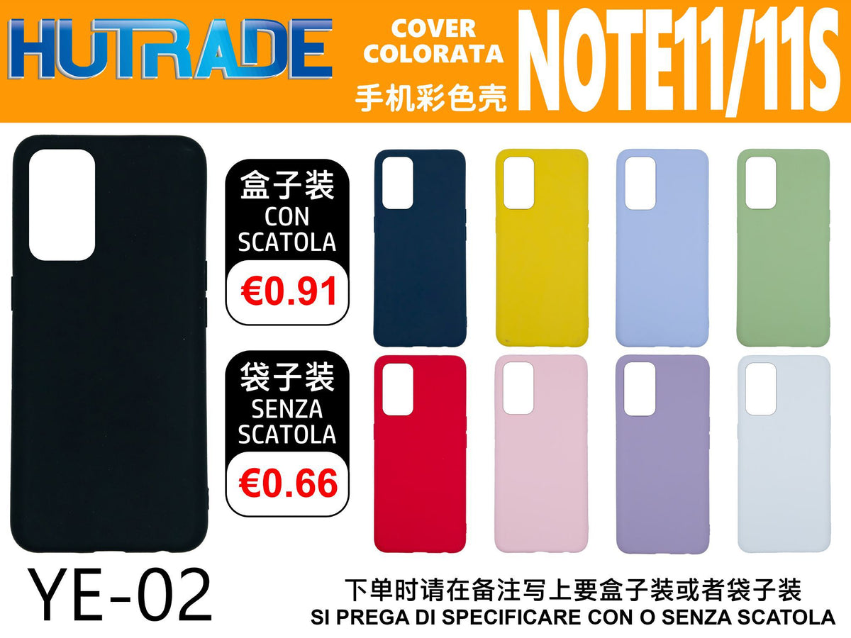 COVER COLORATA REDMI NOTE 11 4G – YF02 006672