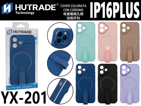 YX-201 COVER COLORATA CON LACCIOSTAND IP16 PLUS