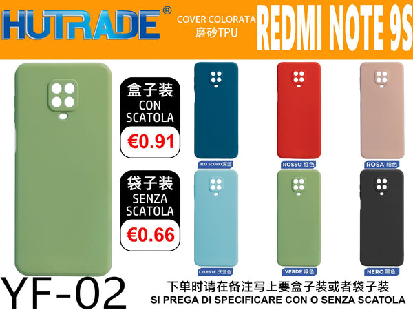 COVER COLORATO REDMI NOTE 9S – YF02 006507