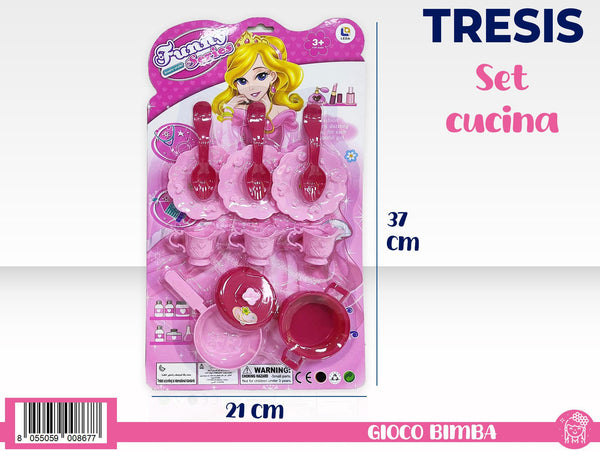 Set tè e stoviglie giocattolo TR2830