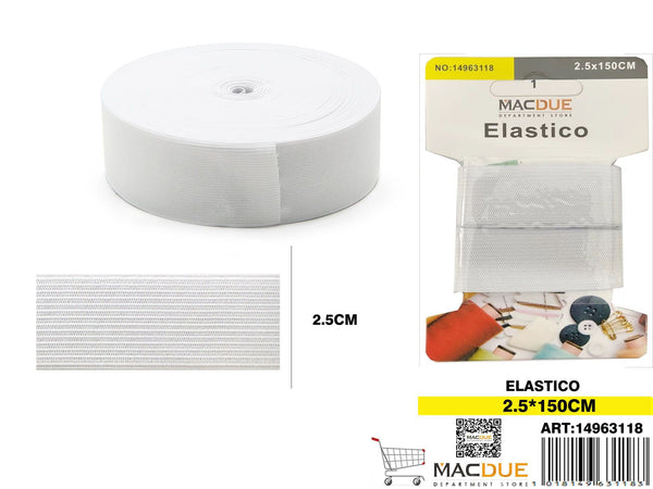 Elastico2.5*150cm 2,5 x 150CM