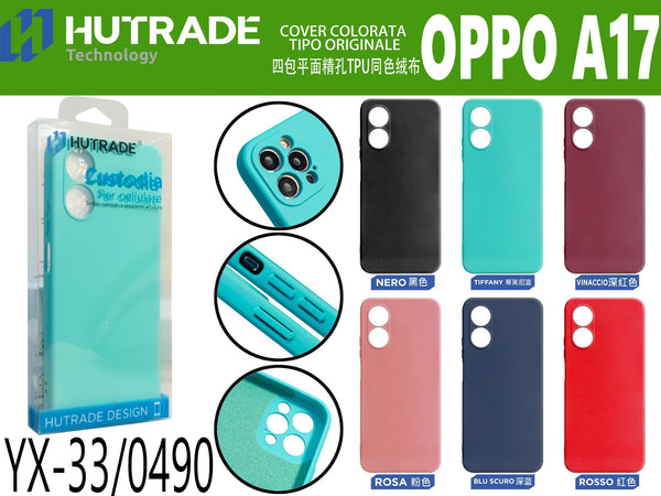 COVER COLORATA OPPO A17 – YX33 000749