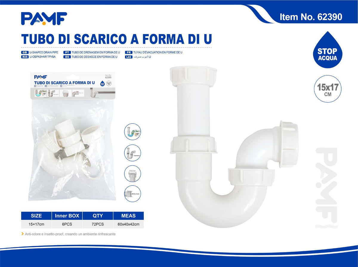 Raccordo di scarico a P TD-D113