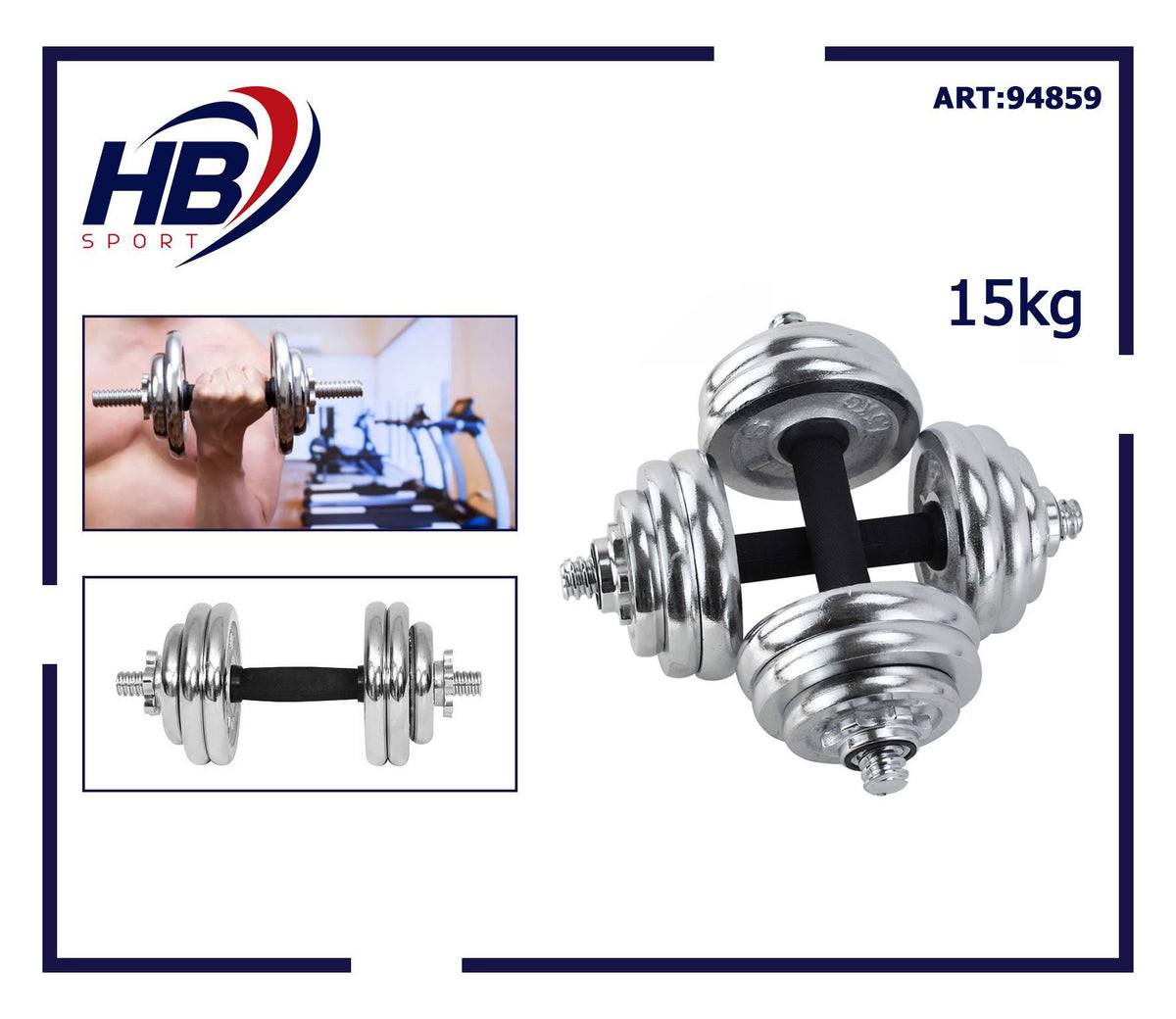 MANUBRIO 15 kg