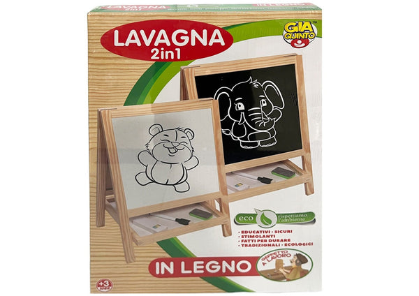 Lavagna in legno 2 in 1 GV9560